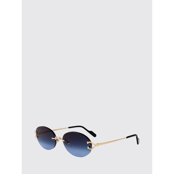 Cartier Sunglasses Men Gold
